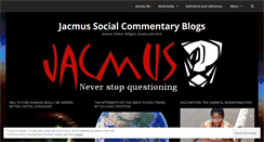 Desktop Screenshot of jacmus.com
